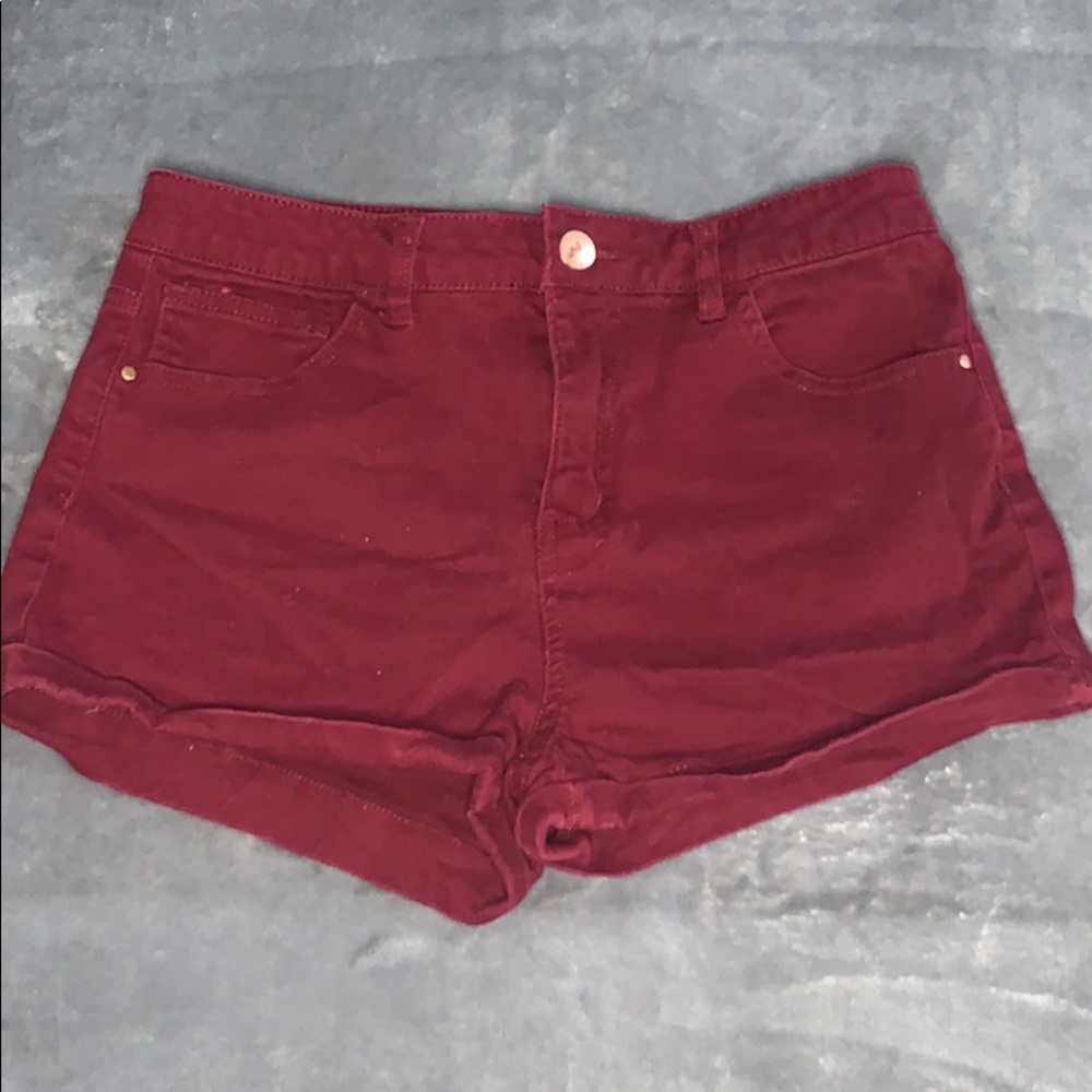 High waisted shorts
